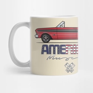 red convertible Mug